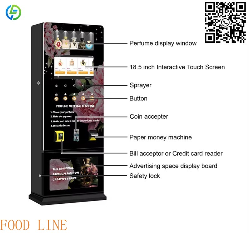 آلة بيع العطور المخصصة والشائع - مراجعة Perfume Fragrance Vending Machine وسعره