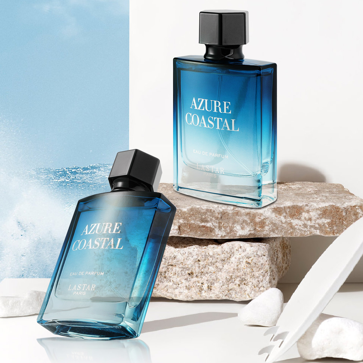 عطر رجالي LASTAR، زجاجتان بسعة - مراجعة Perfume Fragrance Gift Set وسعره