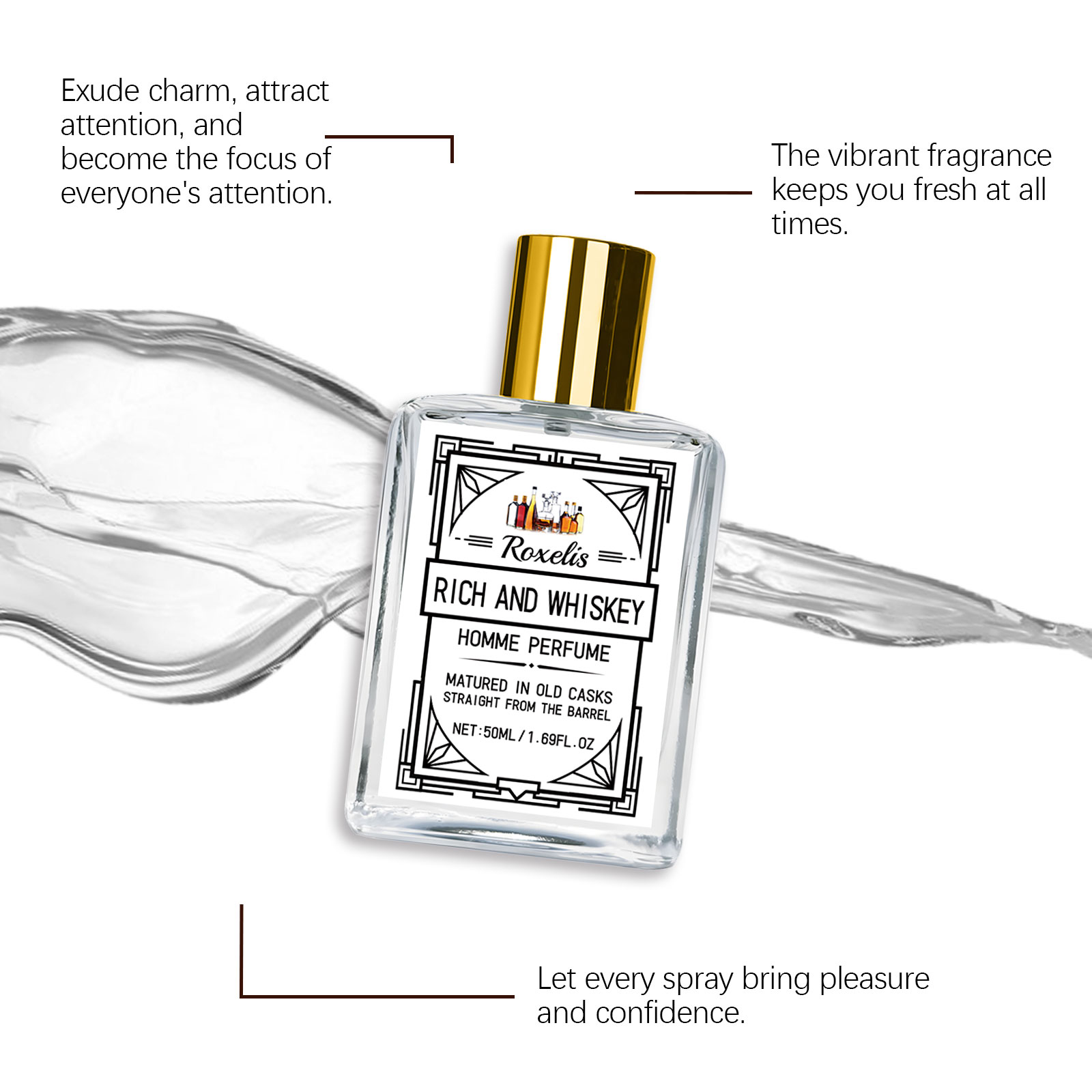 عطر روكسيليس للرجال 50 مل برائ - مراجعة Perfume Fresh Fragrance وسعره